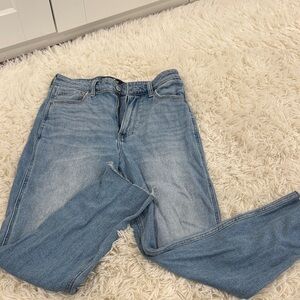 Hollister Light Blue Straight Leg Jeans